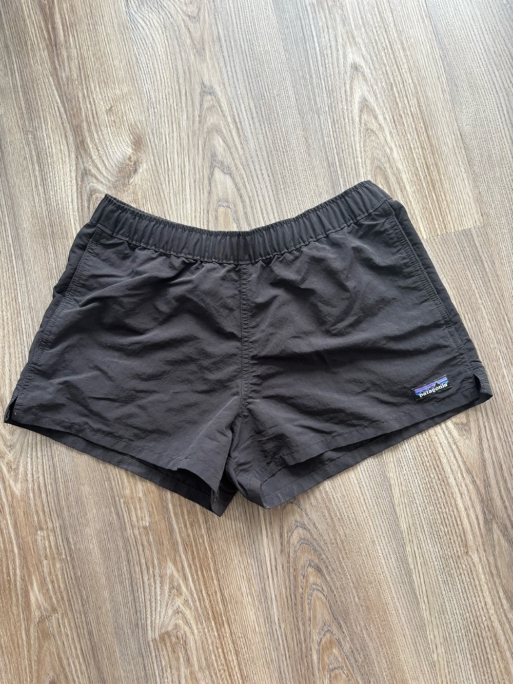 Patagonia Women's Black Barely Baggies Athletic Shorts